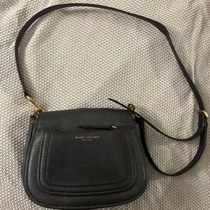 black leather Marc Jacobs Bag (saddle)
